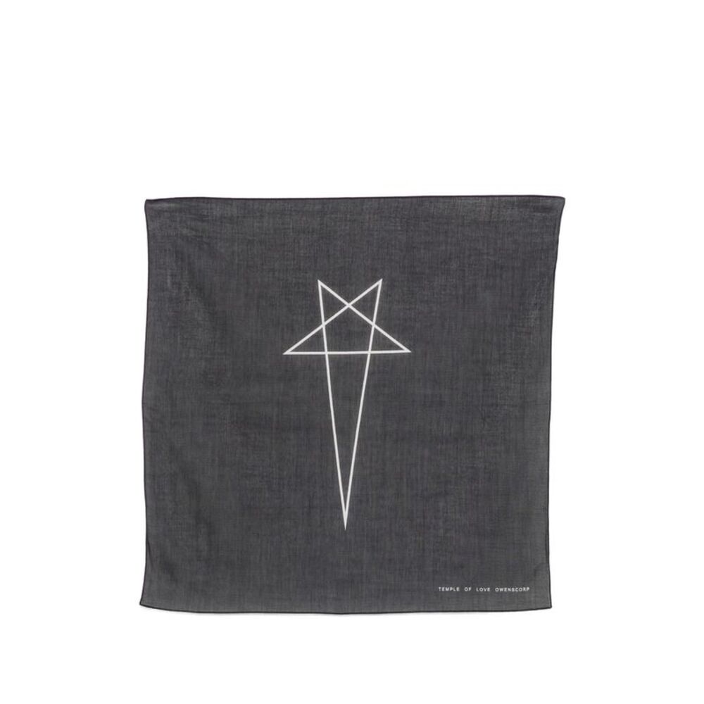 Rick Owens Drkshdw Black Scarves Men